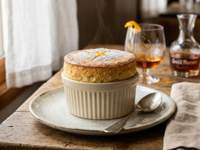 Soufflé au Grand Marnier sans gluten