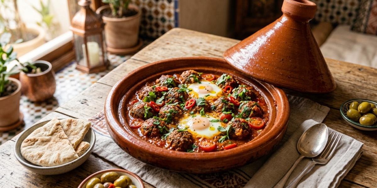 Tajine Kefta sans gluten et sans lactose