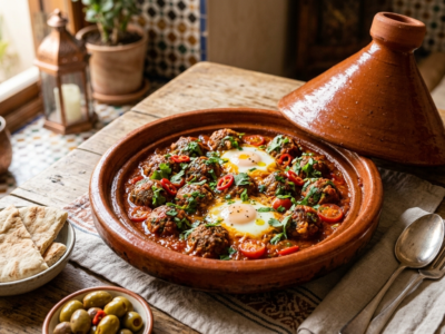 Tajine Kefta sans gluten et sans lactose