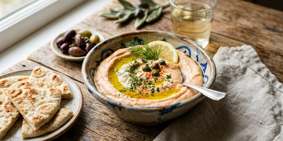 Taramasalata sans gluten sans lactose