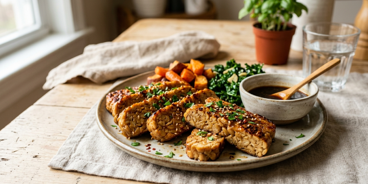 Tempeh maison sans gluten
