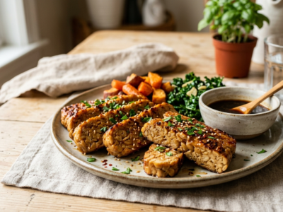 Tempeh maison sans gluten