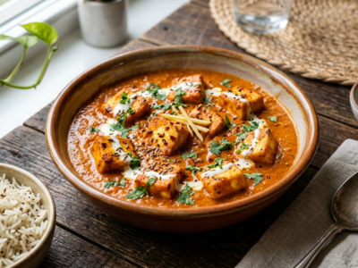 Tikka Masala Paneer Sans Gluten