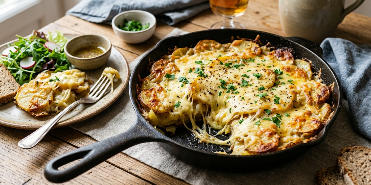 Truffade traditionnelle au cantal sans gluten