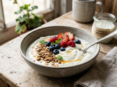 Yaourt fermenté sans lactose maison