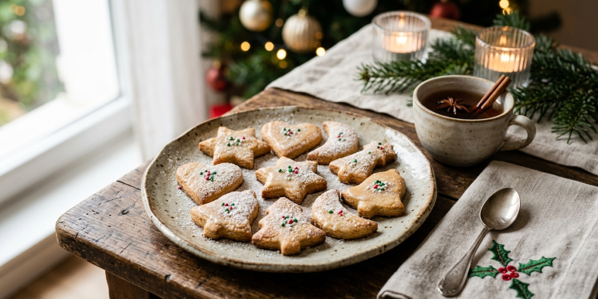 Butterbredele sans gluten et sans lactose : biscuits de Noël traditionnels alsaciens
