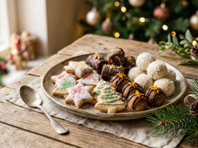 Confiseries de Noël maison sans gluten et sans lactose