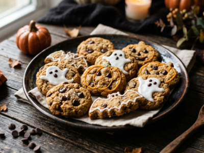 Cookies Halloween sans gluten et sans lactose