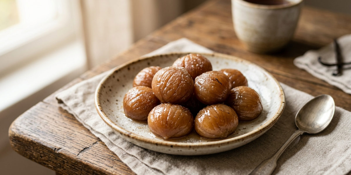 Marrons glacés sans lactose et sans sucre ajouté