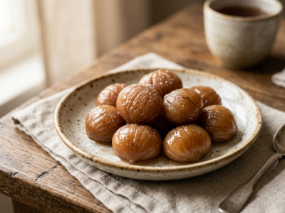 Marrons glacés sans lactose et sans sucre ajouté