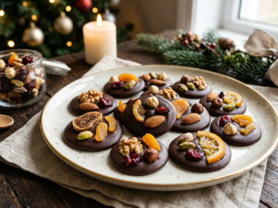Mendiants de Noël sans gluten et sans lactose