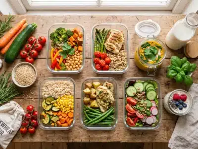 Menu de la semaine sans gluten et sans lactose : idées et organisation