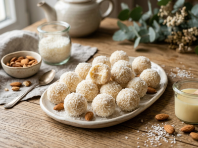 Boules de Coco Sans Cuisson, Gourmandes et Faciles