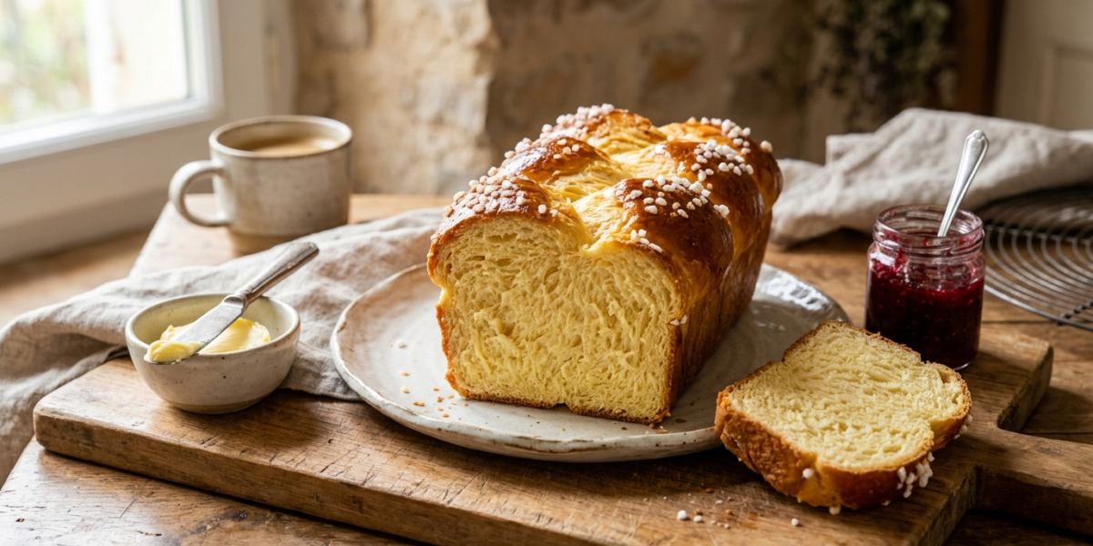 Brioche moelleuse sans machine à pain