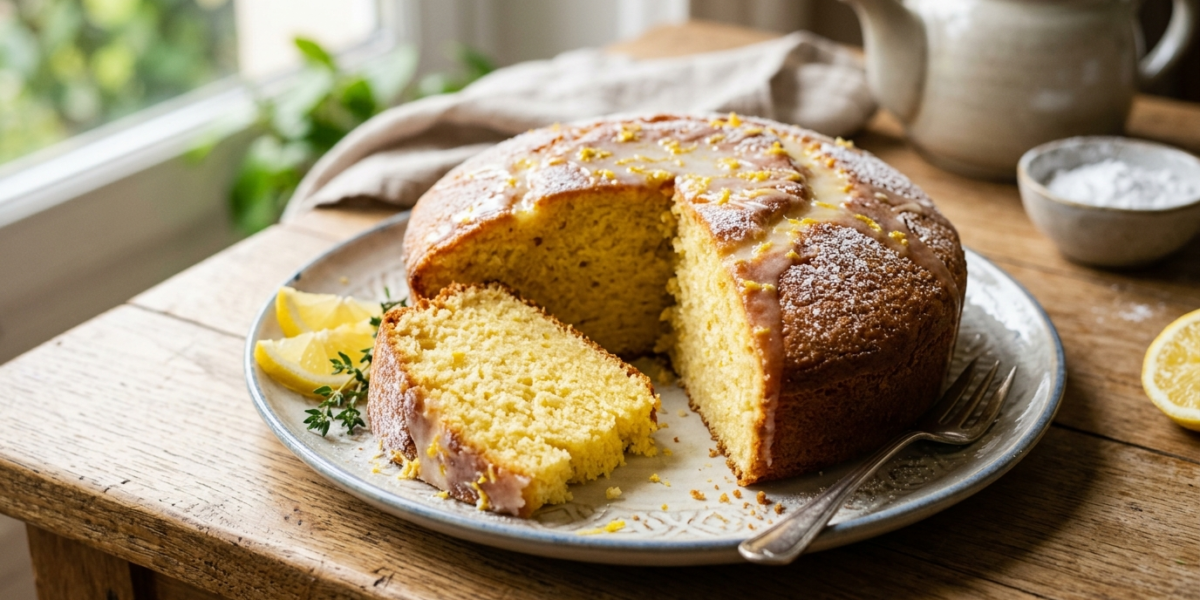 Cake moelleux au citron sans beurre