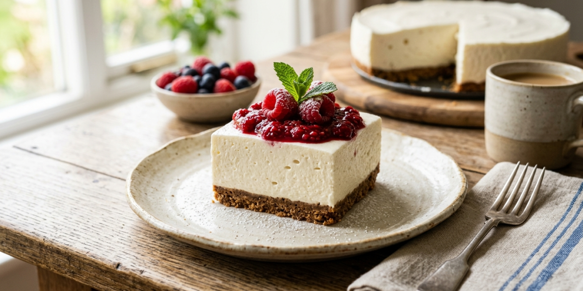 Cheesecake sans four facile et mousseux