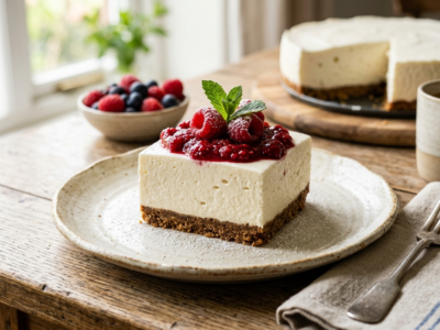 Cheesecake sans four facile et mousseux