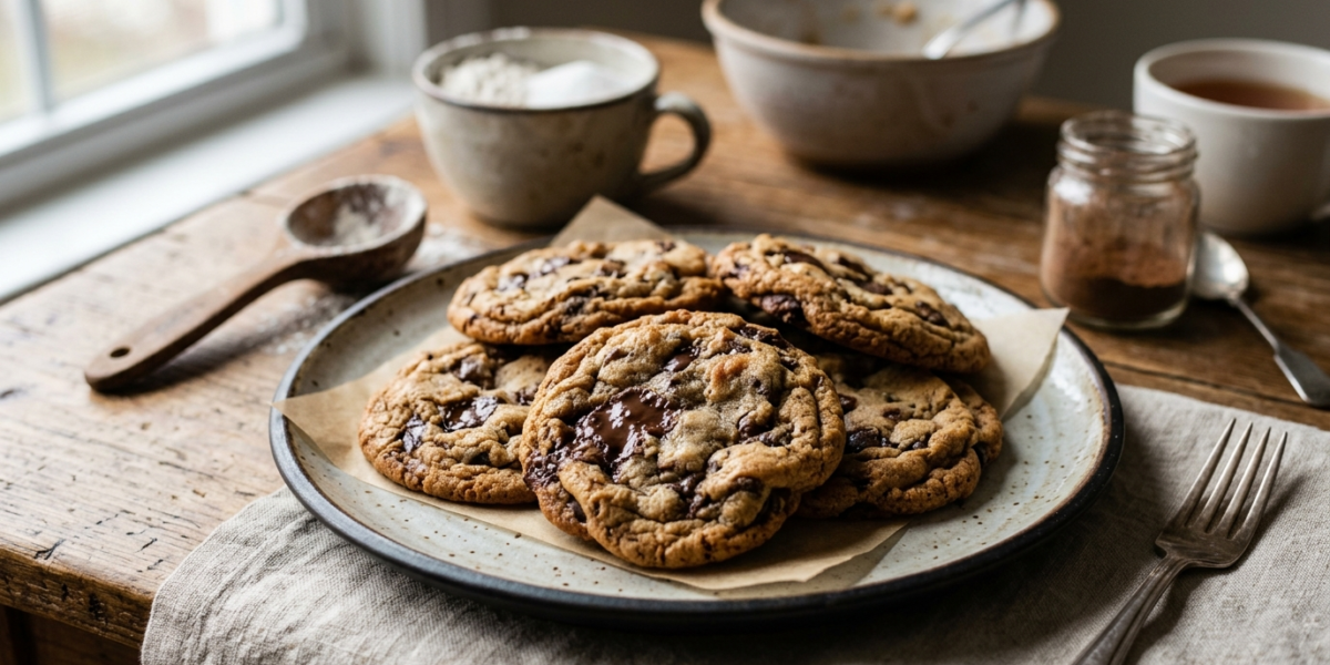 Cookies faciles sans balance, mesurés à la cuillère