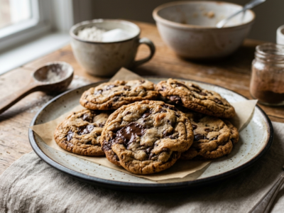 Cookies faciles sans balance, mesurés à la cuillère