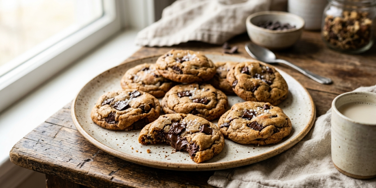Cookies moelleux sans beurre