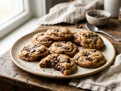 Cookies moelleux sans beurre