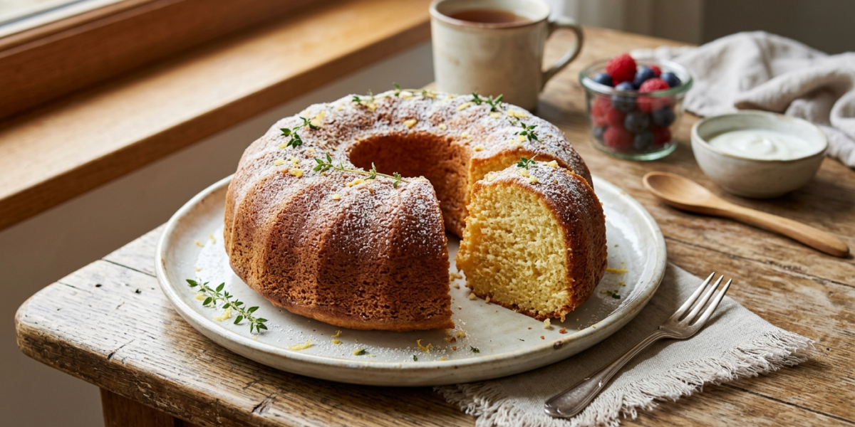 Gâteau au yaourt sans beurre, moelleux et léger