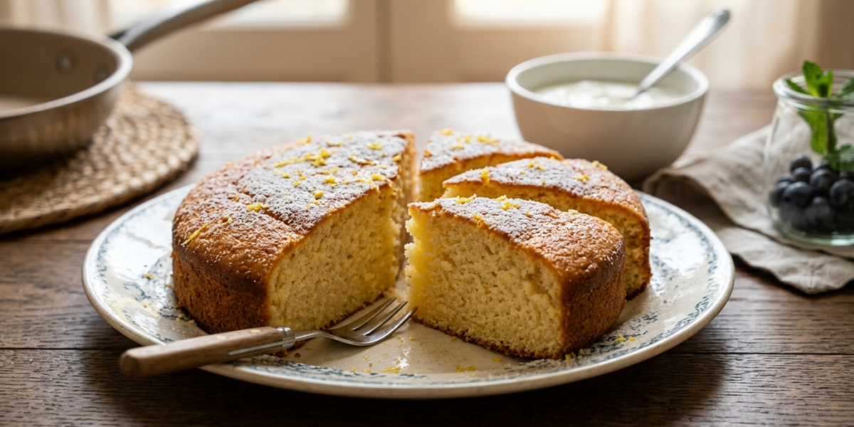 Gâteau au yaourt sans four facile et moelleux