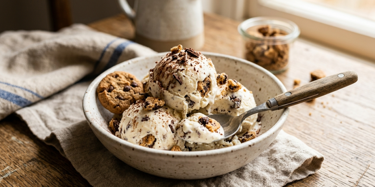 Glace Cookies sans Sorbetière