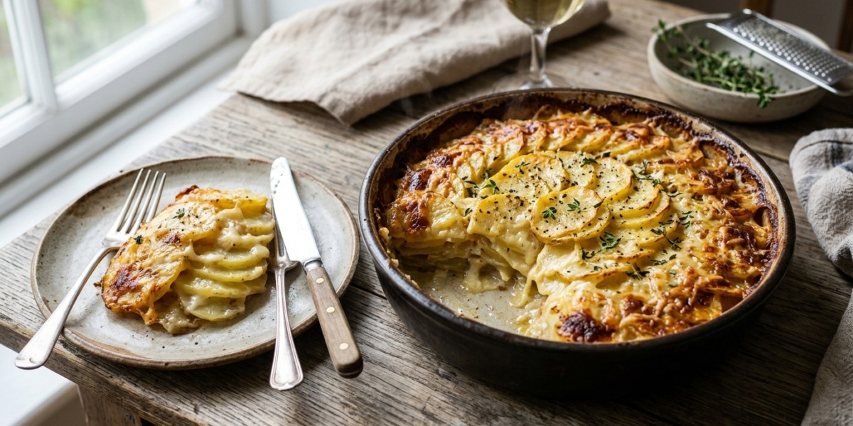Gratin Dauphinois sans Crème Fraîche