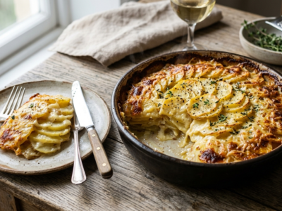 Gratin Dauphinois sans Crème Fraîche