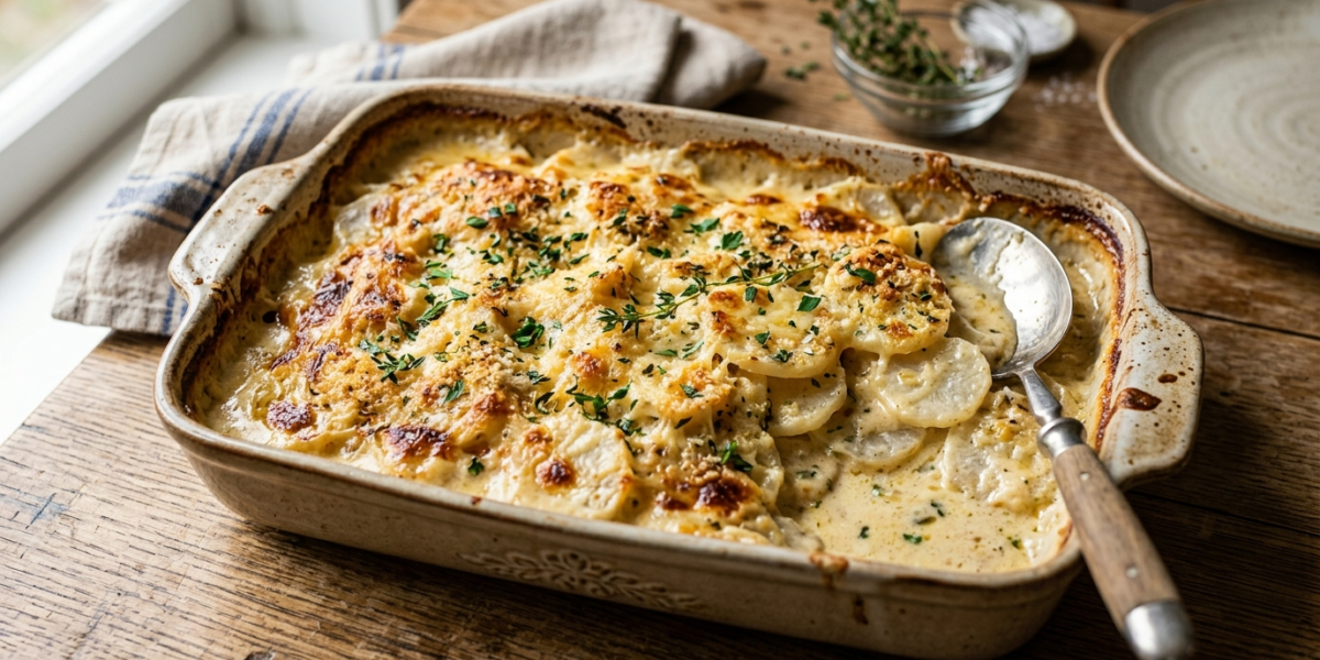 Gratin de navets au four sans précuisson