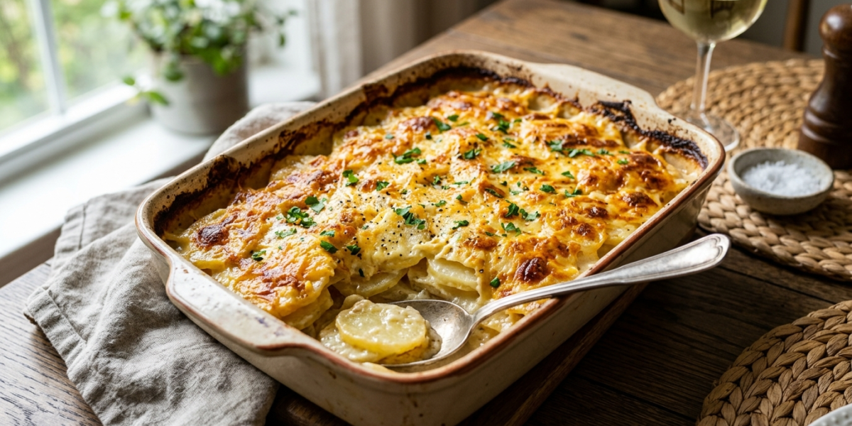 Gratin de pommes de terre au four sans précuisson