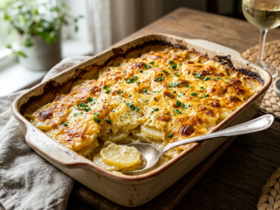 Gratin de pommes de terre au four sans précuisson