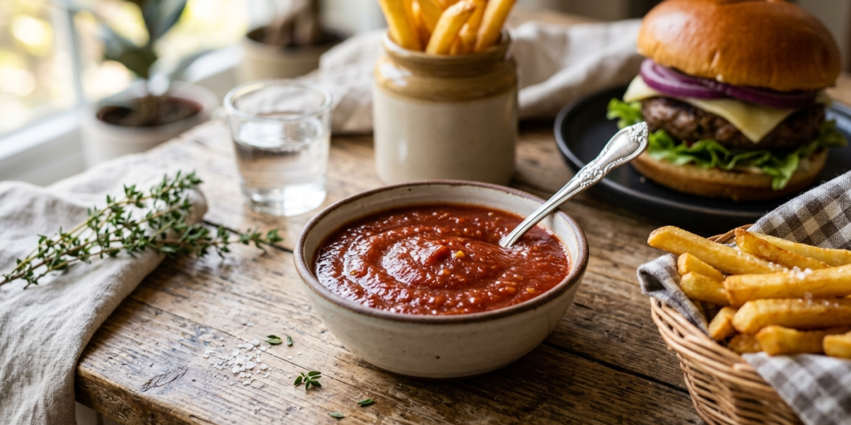 Ketchup maison sans vinaigre
