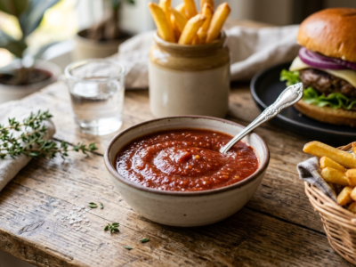 Ketchup maison sans vinaigre