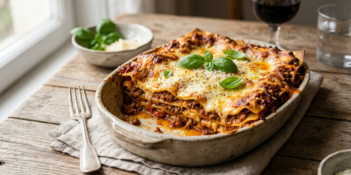 Lasagnes Bolognaise sans Béchamel