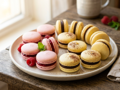 Macarons sans œuf : délicates gourmandises végétaliennes