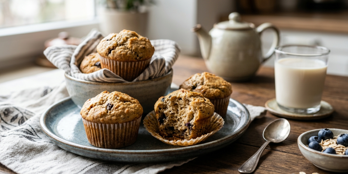 Muffins moelleux sans beurre