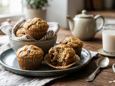 Muffins moelleux sans beurre