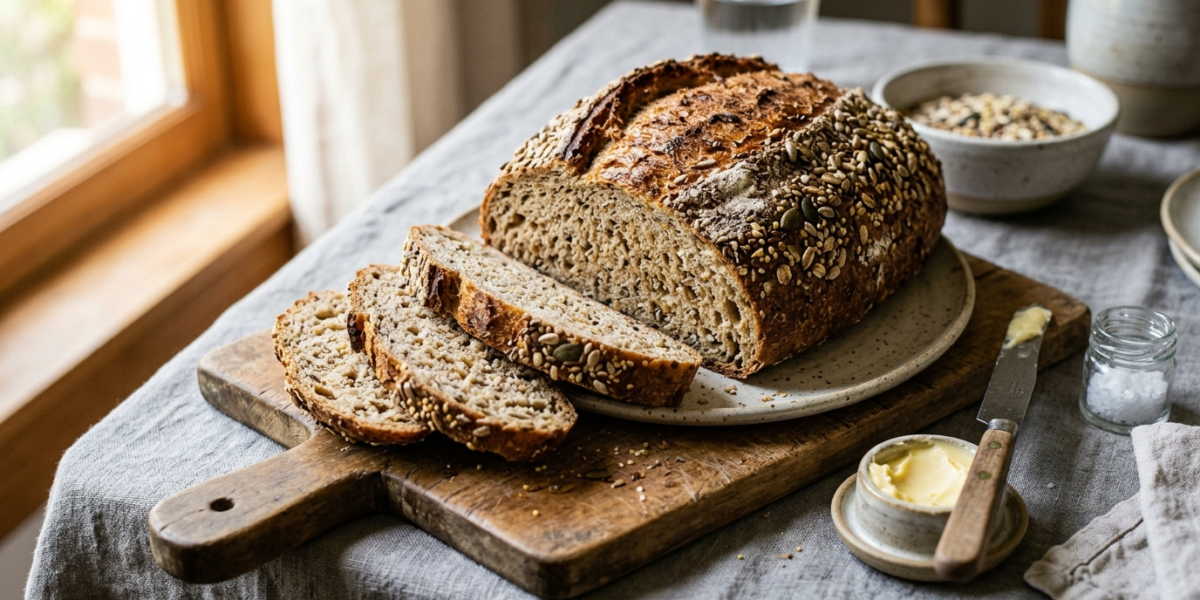 Pain aux céréales maison sans machine à pain