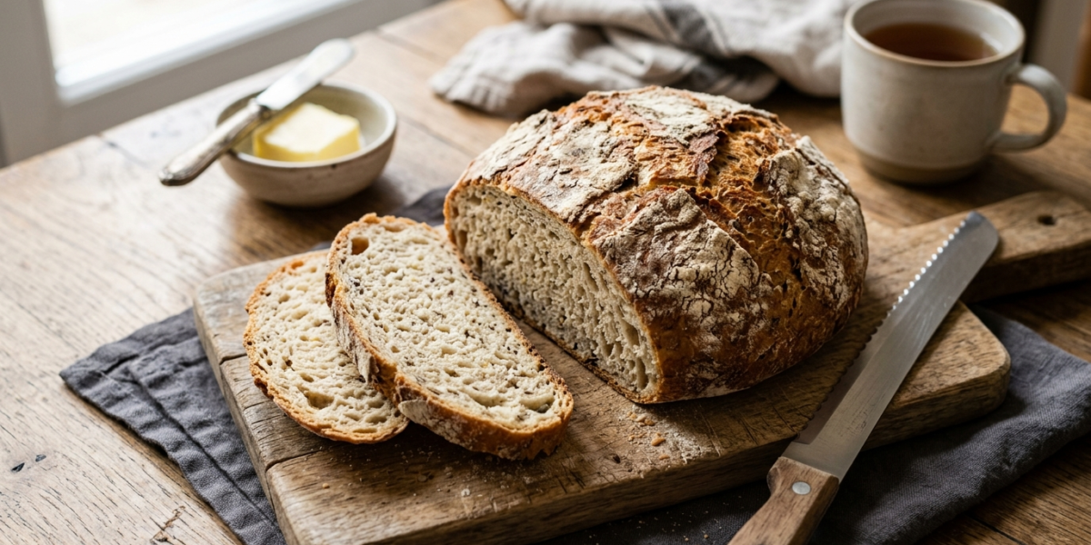 Pain sans gluten fait maison sans machine à pain