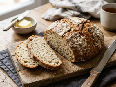 Pain sans gluten fait maison sans machine à pain