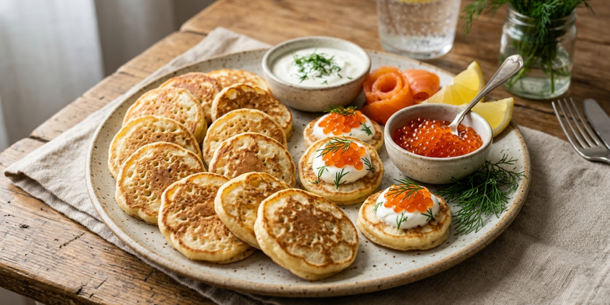 Pâte à blinis sans repos rapide et facile