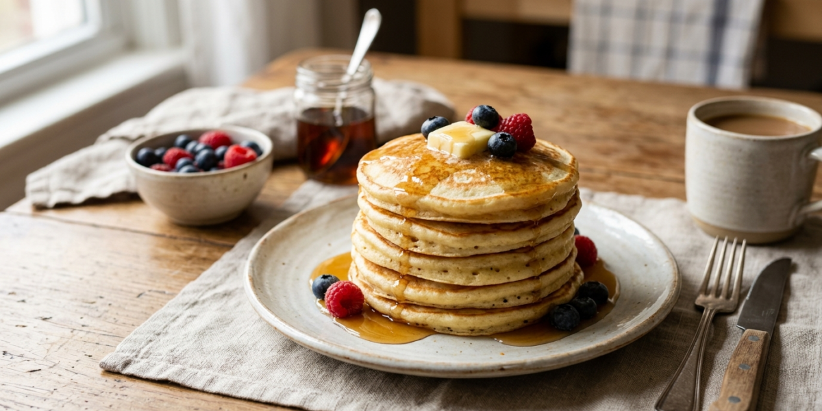 Pâte à pancakes rapide sans temps de repos