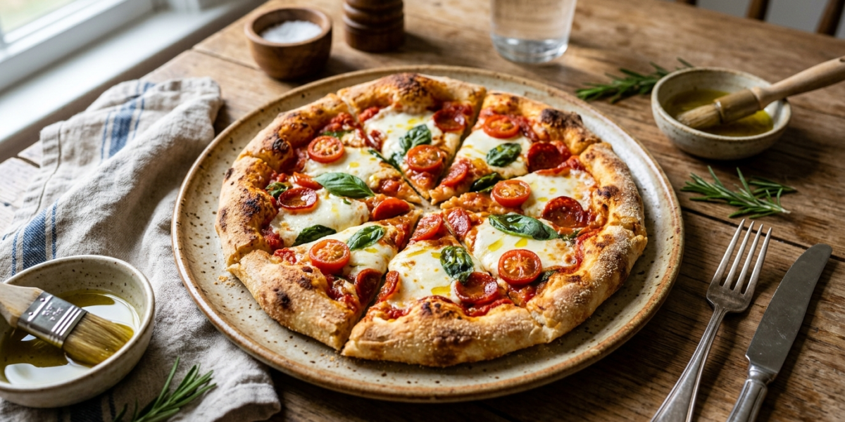 Pâte à pizza sans beurre – recette simple et légère