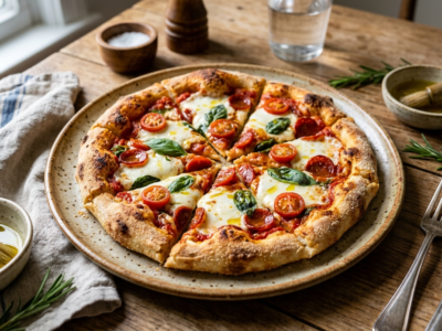 Pâte à pizza sans beurre – recette simple et légère