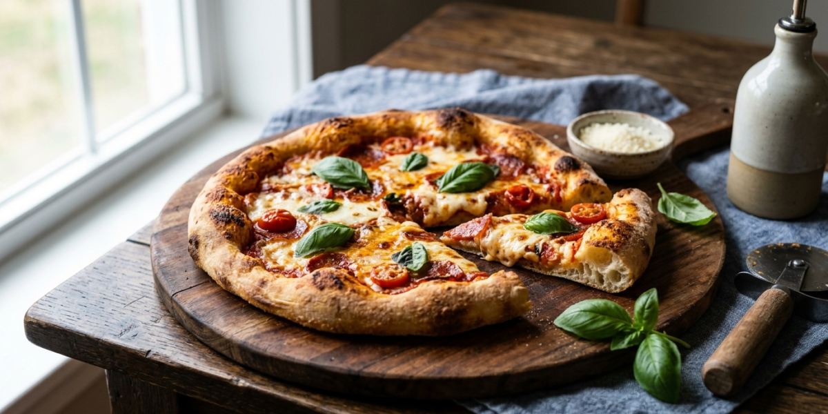 Pâte à pizza sans repos rapide et facile