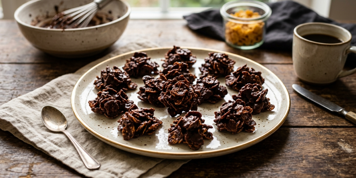 Roses des Sables sans four, gourmandise croustillante au chocolat