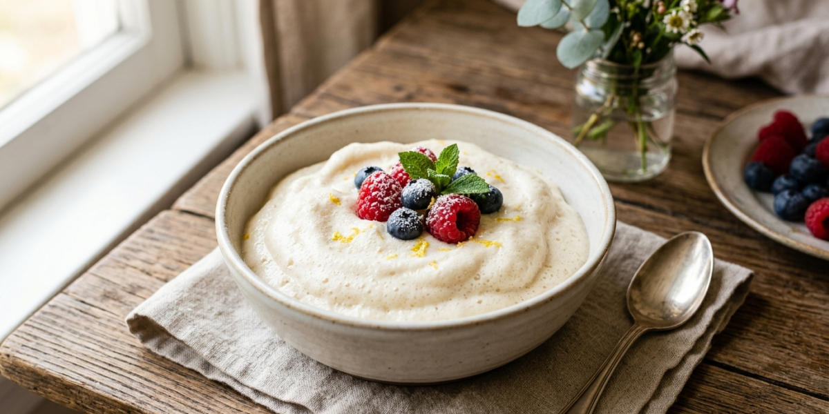 Sabayon vegan sans œuf, une mousse légère et onctueuse