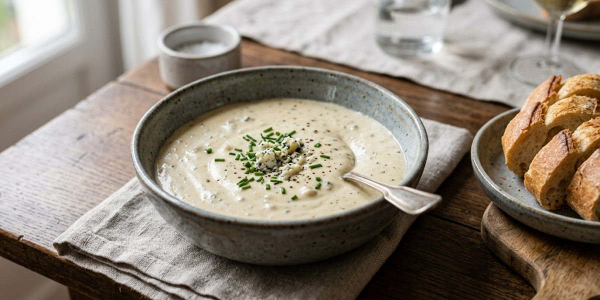 Sauce Roquefort sans Moutarde – Sauce Crémeuse et Fromagère